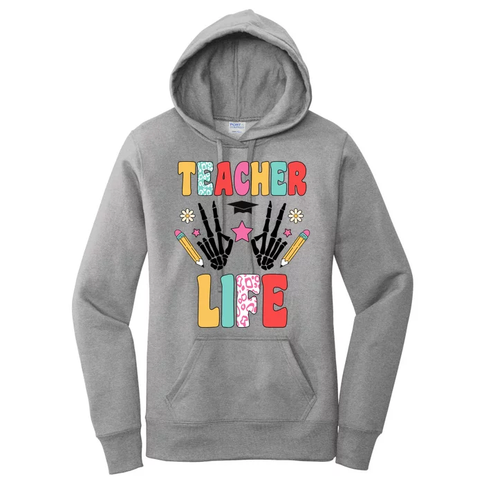 Teacher Life Fun School Women's Pullover Hoodie