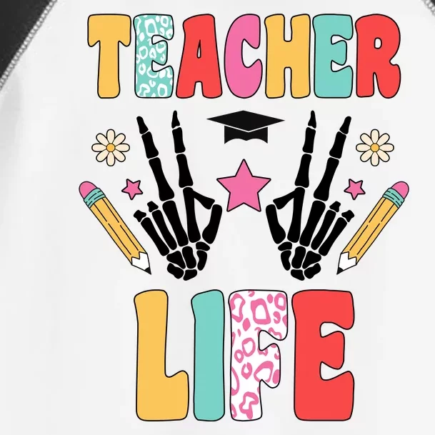 Teacher Life Fun School Toddler Fine Jersey T-Shirt