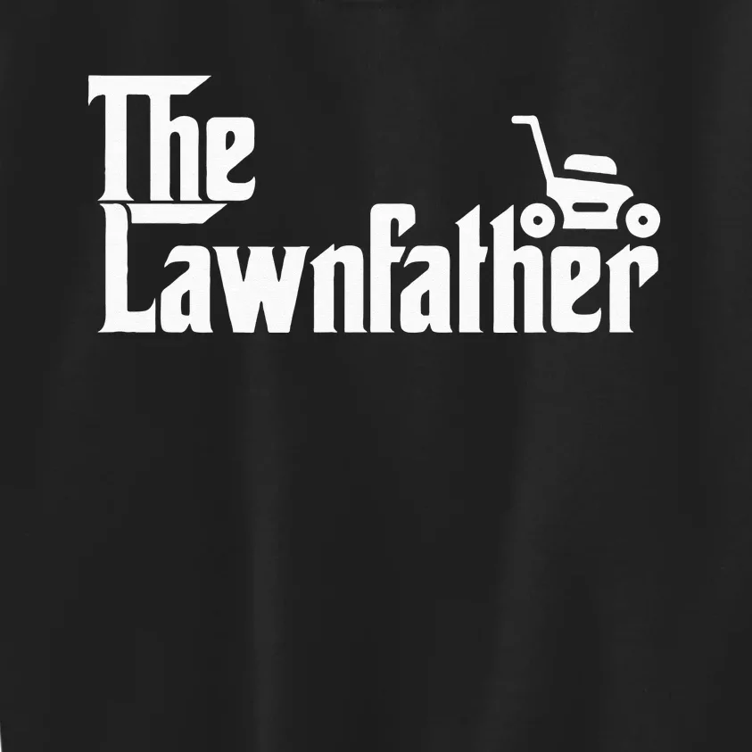 The Lawn Father Funny Lawn Mower Dad Gift Kids Sweatshirt