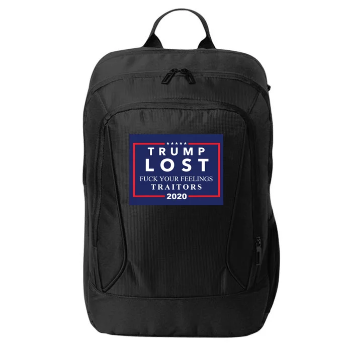 Trump Lost F Your Feelings City Backpack