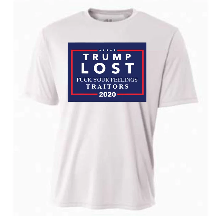 Trump Lost F Your Feelings Cooling Performance Crew T-Shirt