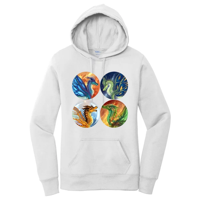 The Lost Fire Heroes Gift Dragon Fire Women's Pullover Hoodie