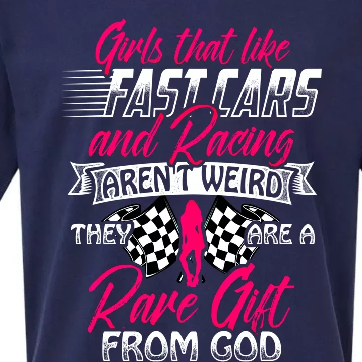 That Like Fast Cars Are Rare Fun Quote For Racing Fans Great Gift Sueded Cloud Jersey T-Shirt