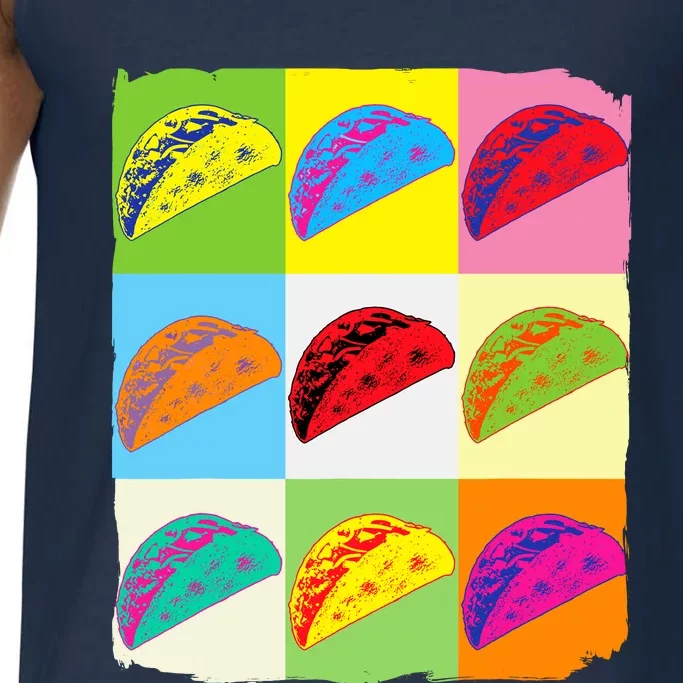 Taco Lover Funny Taco Art Mexican Food Lover Taco Comfort Colors® Tank Top