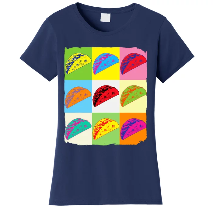 Taco Lover Funny Taco Art Mexican Food Lover Taco Women's T-Shirt