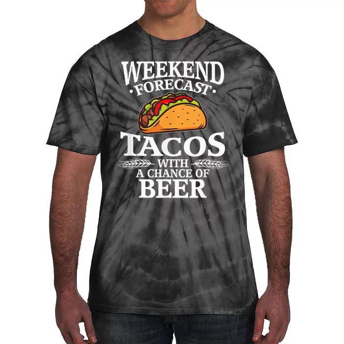 Taco Lovers Funny Cinco De Mayo Mexican Food Beer Cerveza Tie-Dye T-Shirt