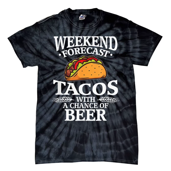 Taco Lovers Funny Cinco De Mayo Mexican Food Beer Cerveza Tie-Dye T-Shirt