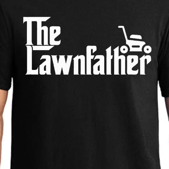 The Lawn Father Funny Lawn Mower Dad Gift Pajama Set