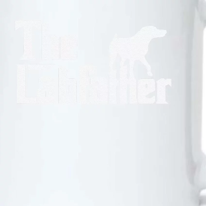 The Labfather Funny Lab Labrador Dog Owner Dad Daddy Father Black Color Changing Mug