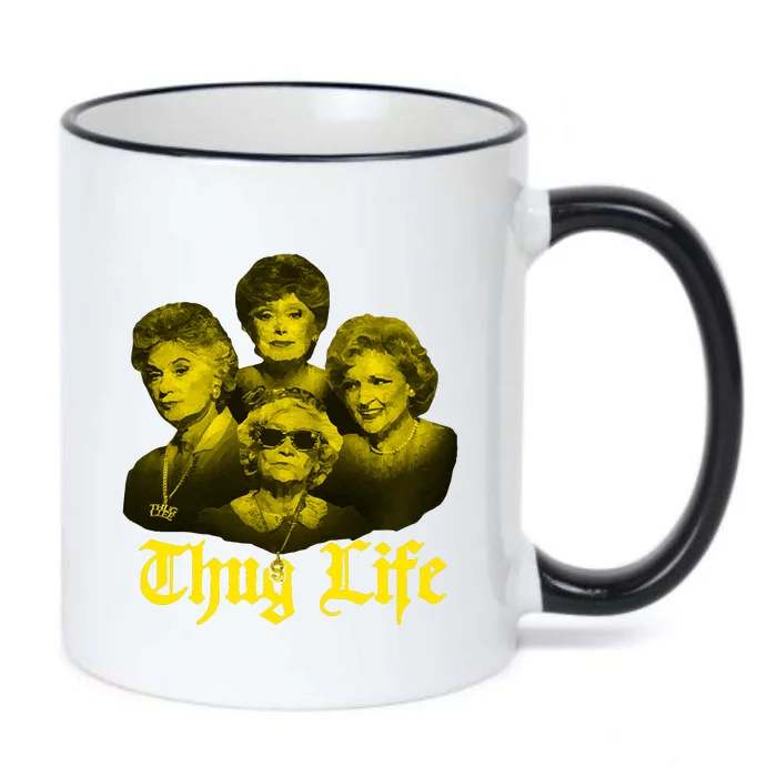 Thug Life Golden Black Color Changing Mug