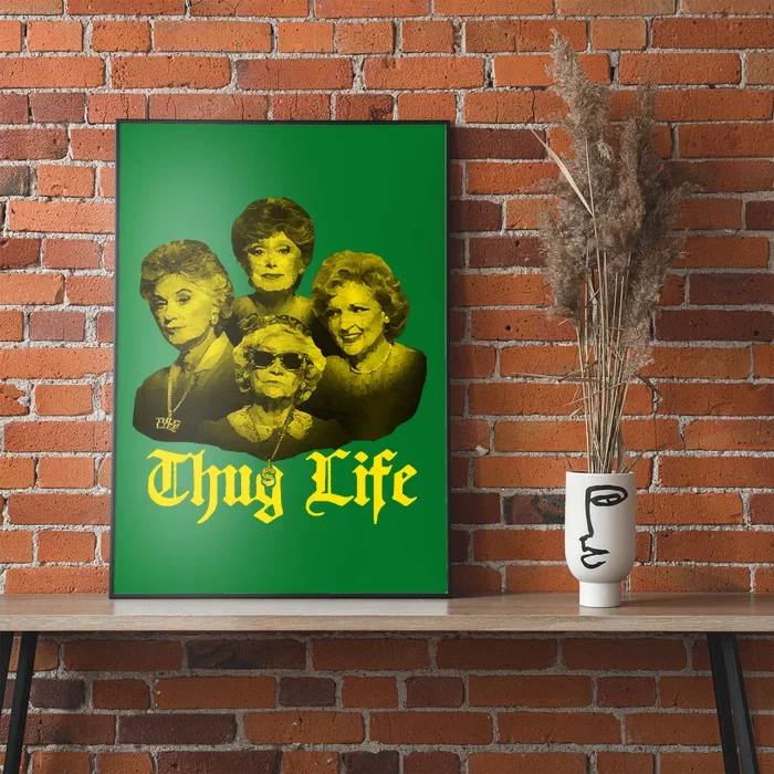 Thug Life Golden Poster