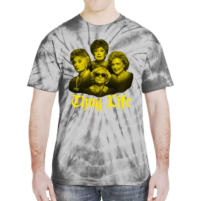 Thug Life Golden Tie-Dye T-Shirt