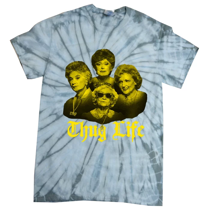 Thug Life Golden Tie-Dye T-Shirt