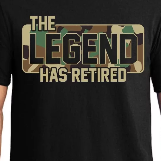 The Legend Has Retired Army Veteran Gift Pajama Set