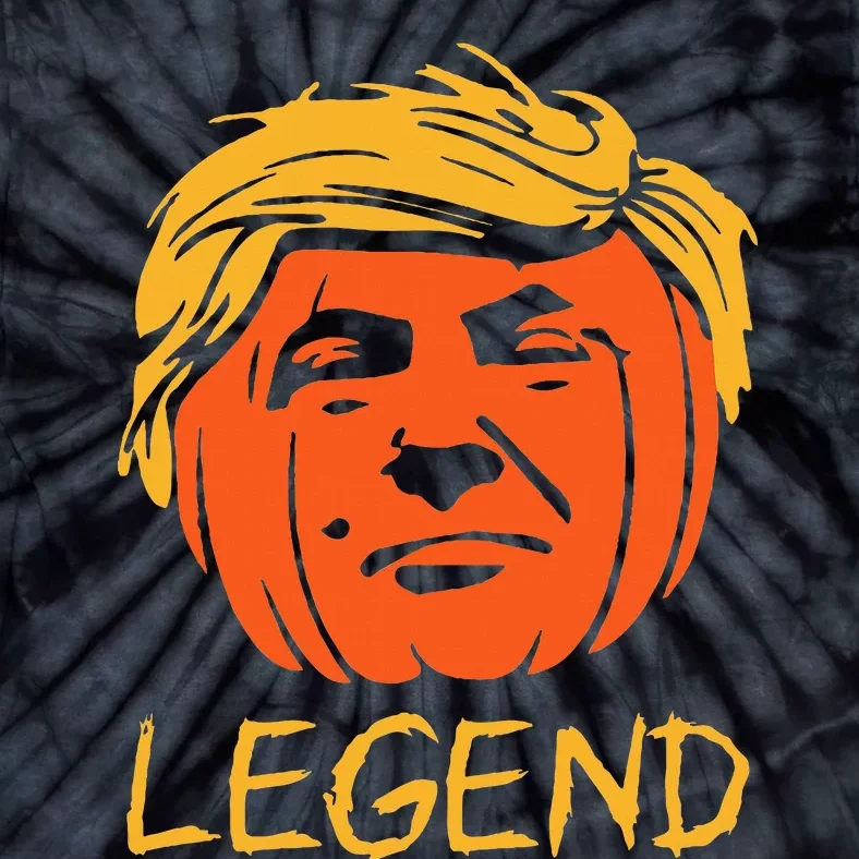 Trump Legend Halloween Pumpkin Trumpkin Trick Or Trump 2024 Tie-Dye T-Shirt