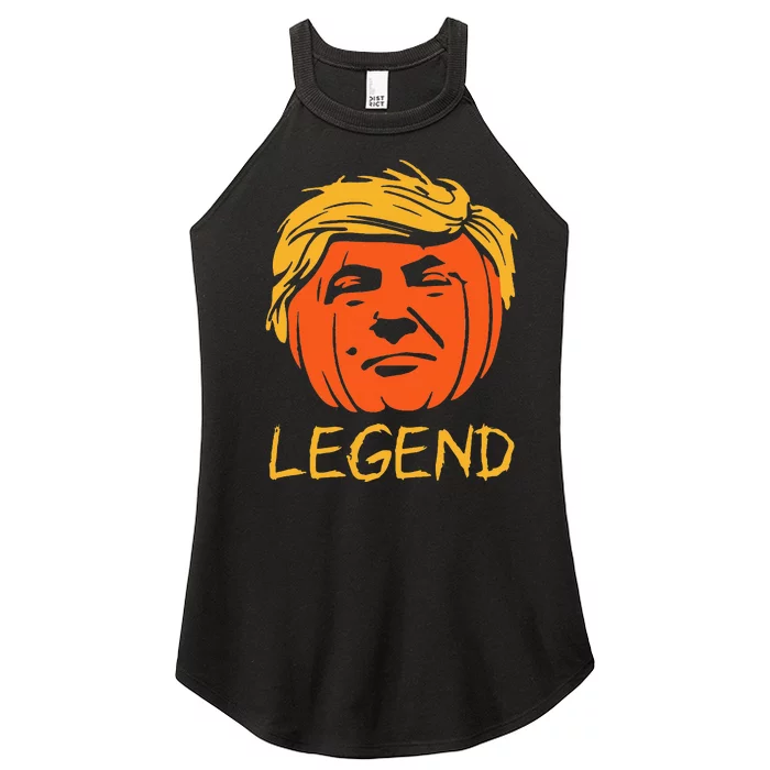 Trump Legend Halloween Pumpkin Trumpkin Trick Or Trump 2024 Women’s Perfect Tri Rocker Tank