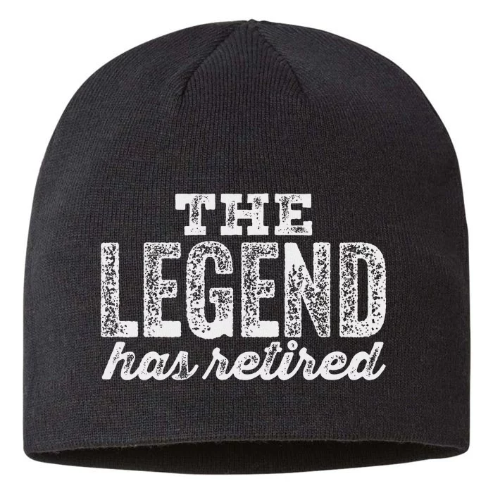 The Legend Has Retired 8 1/2in Sustainable Knit Beanie