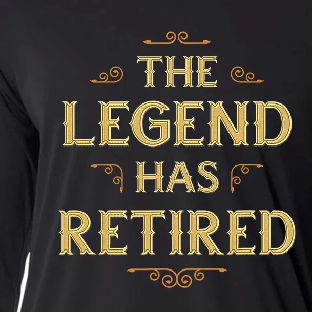 The Legend Has Retired Retirement Cooling Performance Long Sleeve Crew