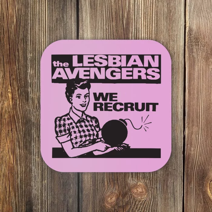 The Lesbian History Lesbian Culture Vintage Lesbian Coaster