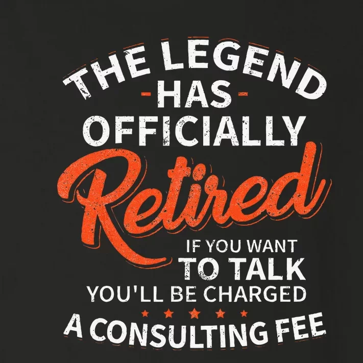 The Legend Has Retired Men Officer Officially Retirement Toddler Long Sleeve Shirt