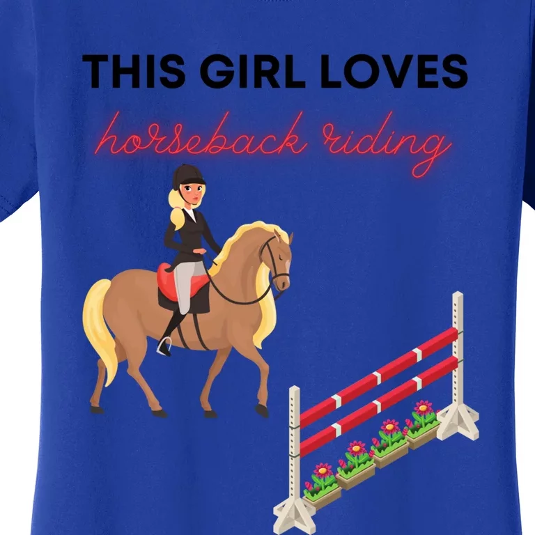 This Loves Horseback Riding Gift Women's T-Shirt