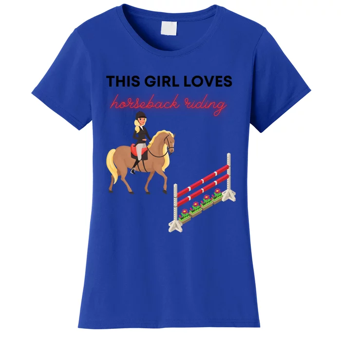 This Loves Horseback Riding Gift Women's T-Shirt