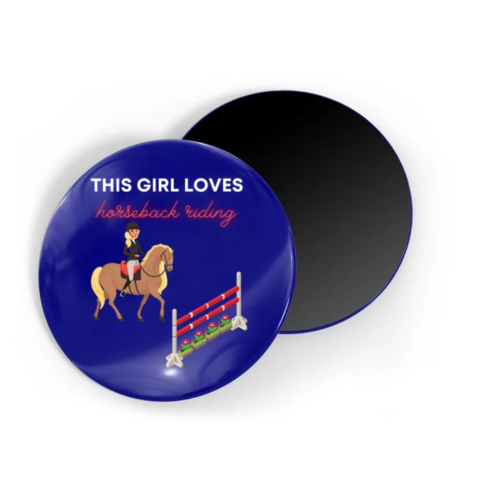 This Loves Horseback Riding Gift Magnet