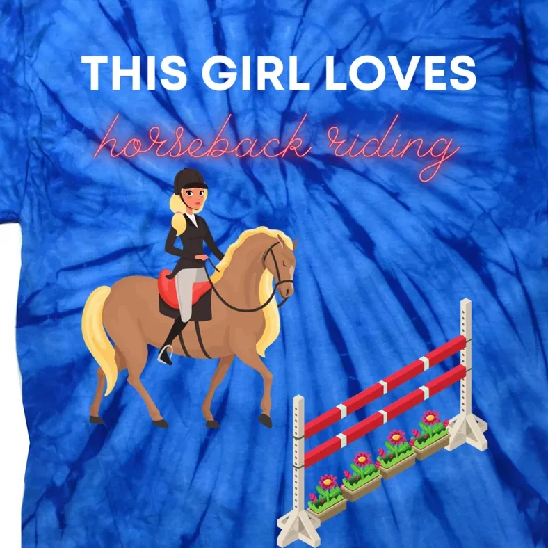 This Loves Horseback Riding Gift Tie-Dye T-Shirt