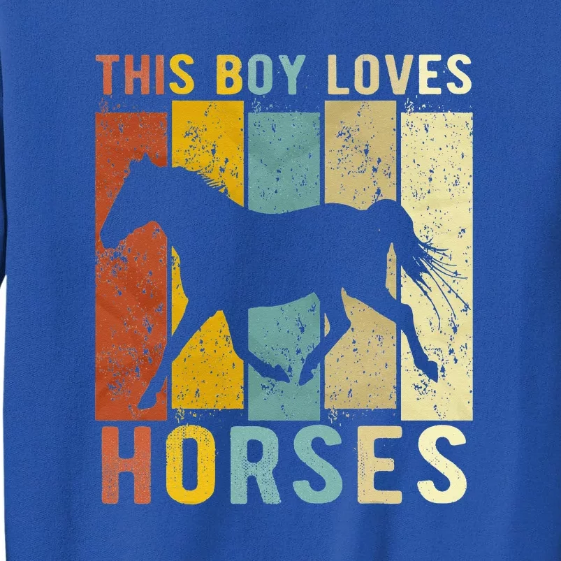 This Loves Horses Horse Tall Sweatshirt