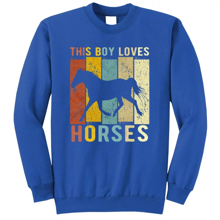 This Loves Horses Horse Tall Sweatshirt