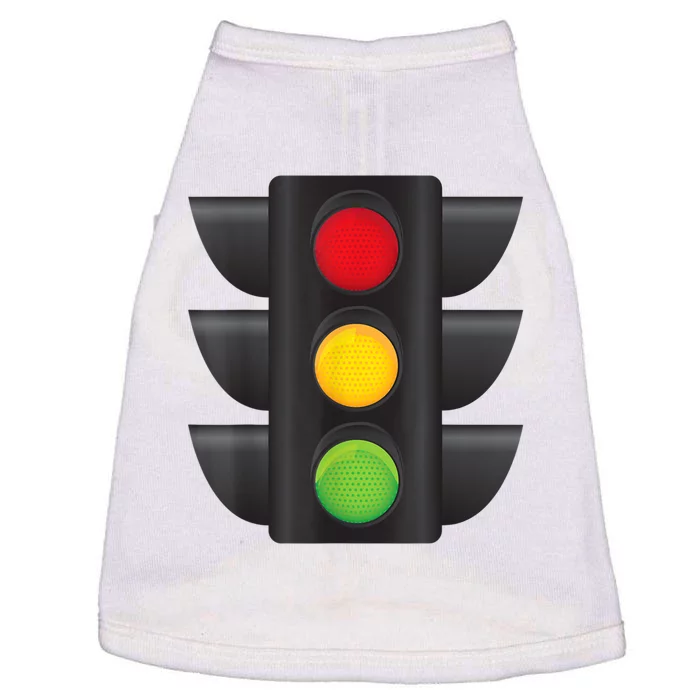 Traffic Light Halloween Costume Stop Go Green Yellow Red Doggie Tank