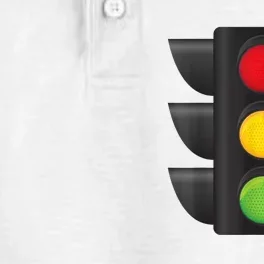 Traffic Light Halloween Costume Stop Go Green Yellow Red Dry Zone Grid Performance Polo