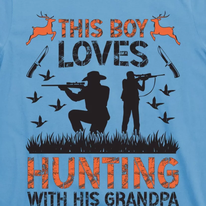 This Loves Hunting Buddy Grandson Hunting Buddies Cute Gift T-Shirt