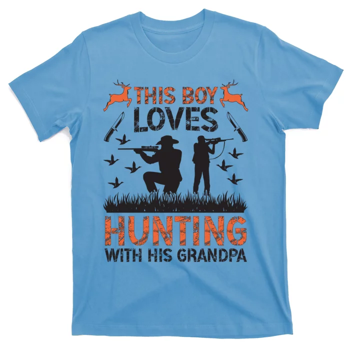 This Loves Hunting Buddy Grandson Hunting Buddies Cute Gift T-Shirt