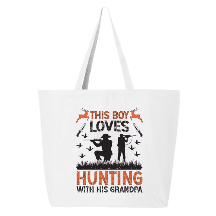 This Loves Hunting Buddy Grandson Hunting Buddies Cute Gift 25L Jumbo Tote