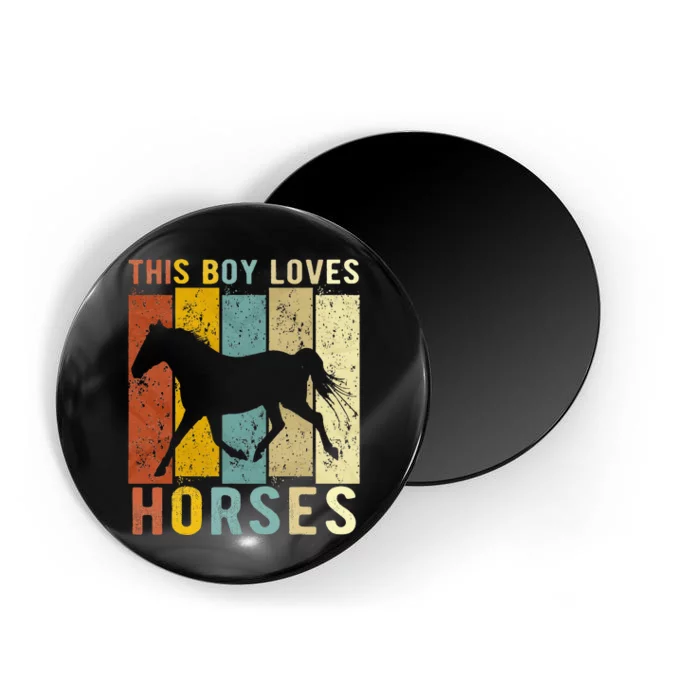 This Loves Horses Horse funny animal lovers Magnet