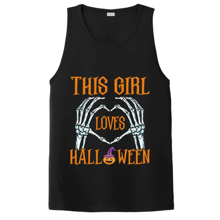 This Loves Halloween Cute Halloween Costume Performance Tank