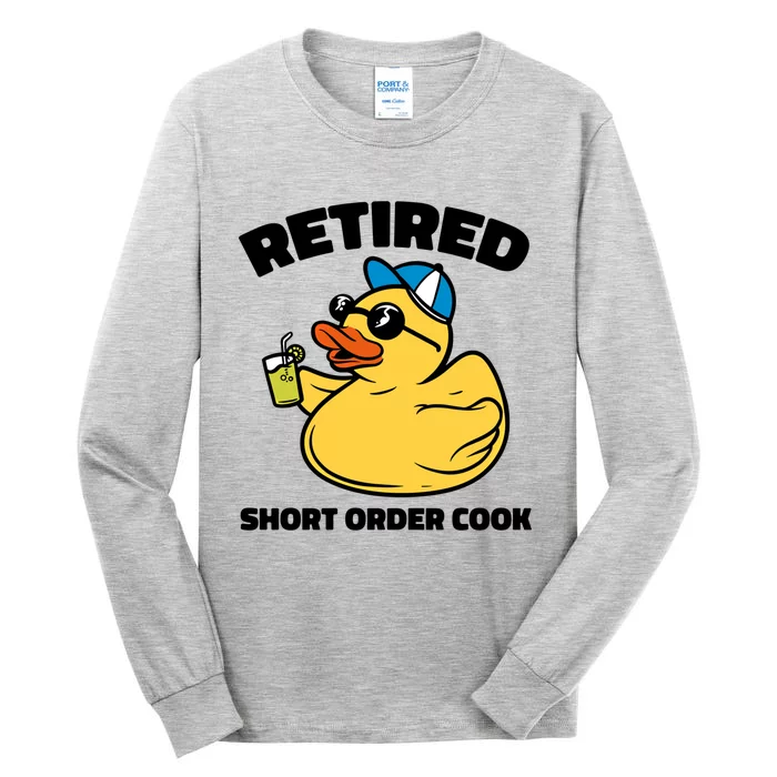 The Legend Has Retired Short Order Cook Meaningful Gift Tall Long Sleeve T-Shirt