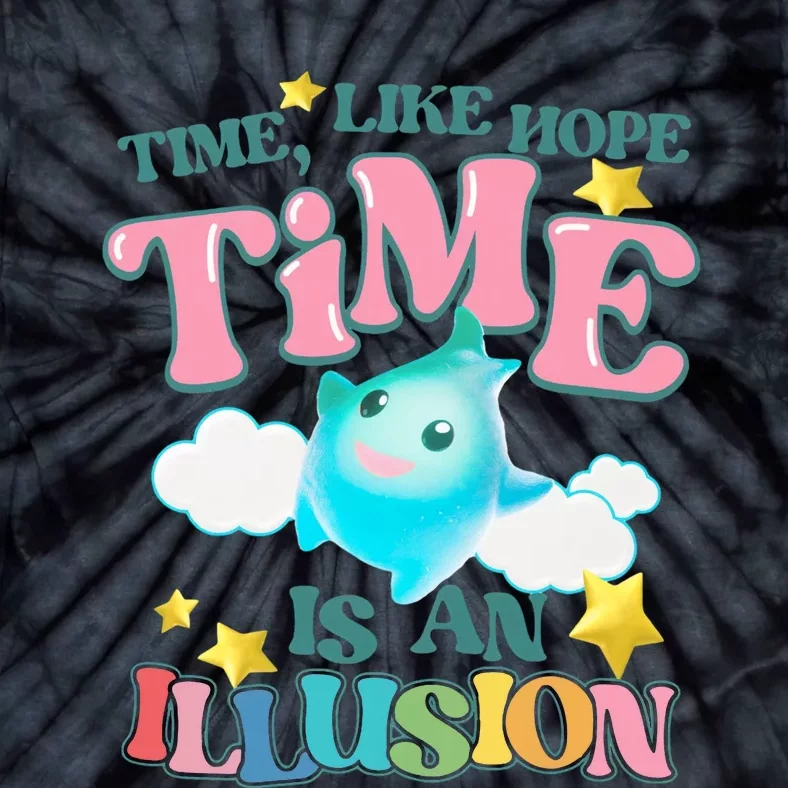 Time Like Hope Is An Illusion Lumalee Blue Luma Star Tie-Dye T-Shirt