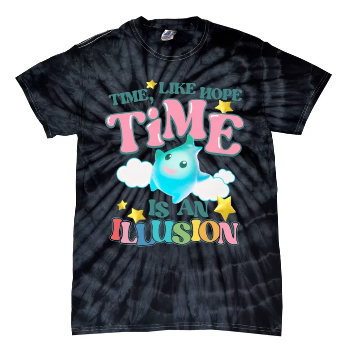 Time Like Hope Is An Illusion Lumalee Blue Luma Star Tie-Dye T-Shirt