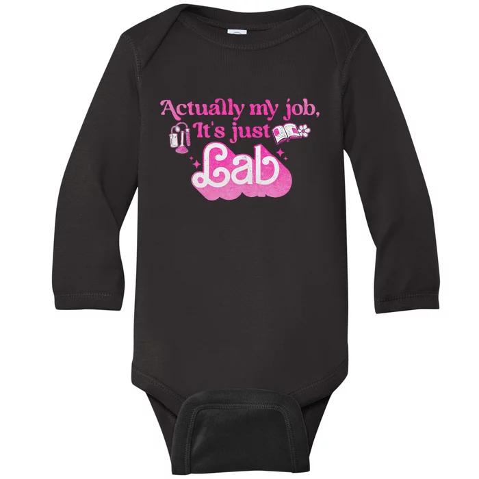 The Lab Is Everything Lab Week 2024 Baby Long Sleeve Bodysuit