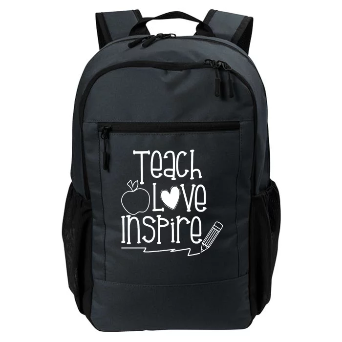 Teach Love Inspire Cute Gift For Teacher Daily Commute Backpack