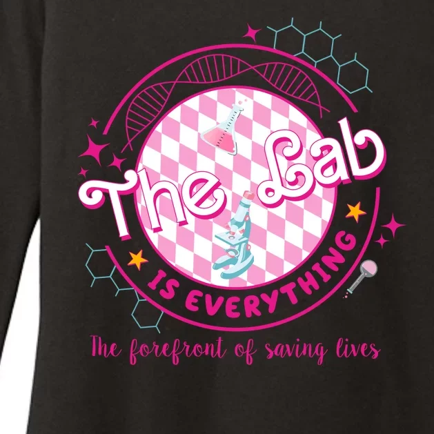 The Lab Is Everything The Forefront Of Saving Lives Womens CVC Long Sleeve Shirt