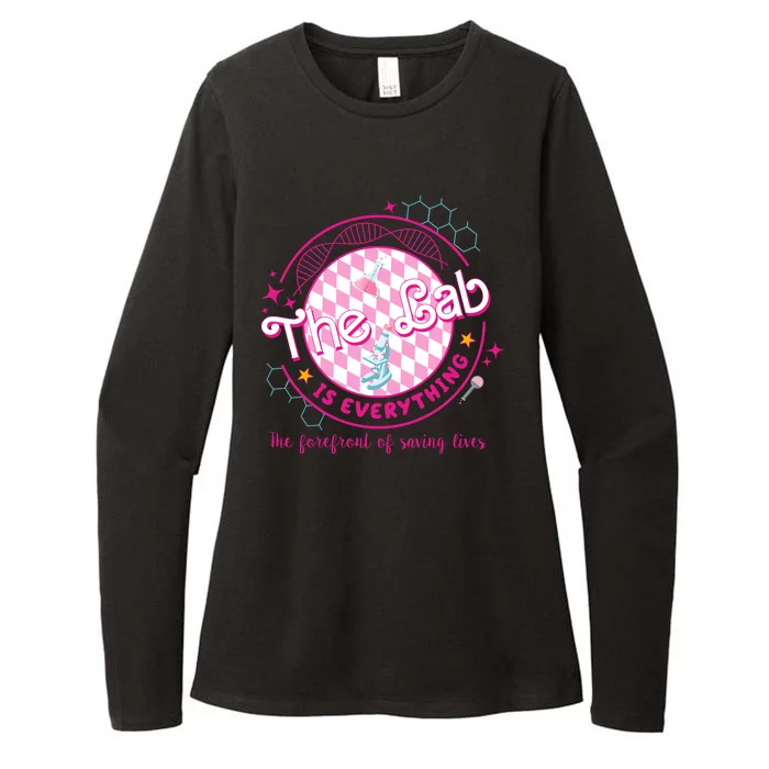 The Lab Is Everything The Forefront Of Saving Lives Womens CVC Long Sleeve Shirt