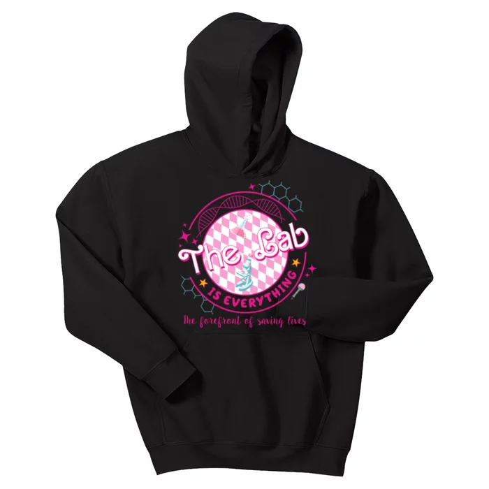 The Lab Is Everything The Forefront Of Saving Lives Kids Hoodie