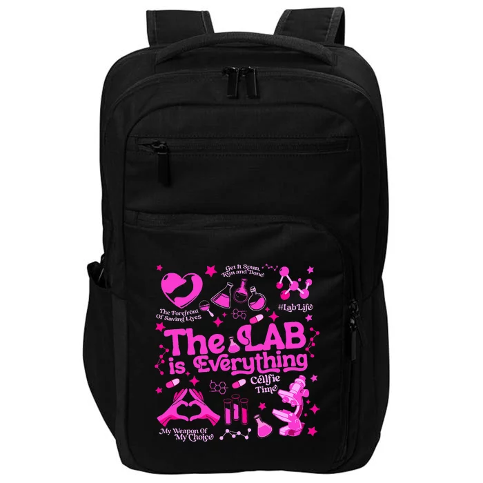 The Lab Is Everything Lab Week 2024 Medical Lab Science Impact Tech Backpack