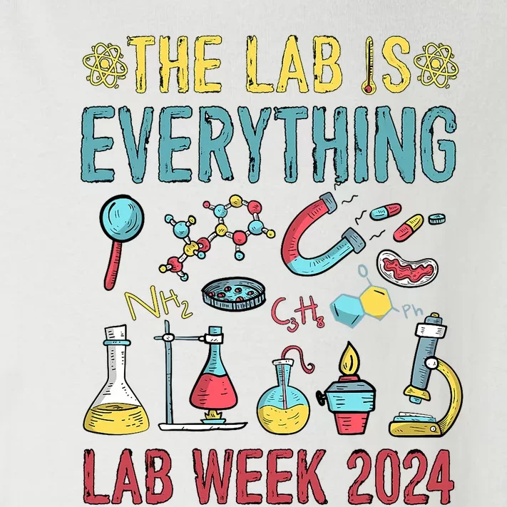 The Lab Is Everything Medical Laboratory Week 2024 Toddler Long Sleeve Shirt