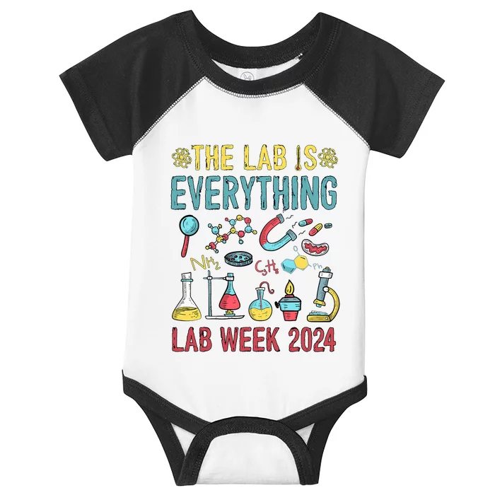 The Lab Is Everything Medical Laboratory Week 2024 Infant Baby Jersey Bodysuit