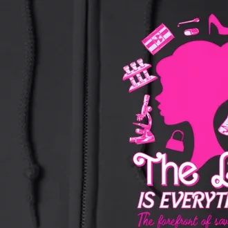 The Lab Is Everything The Forefront Of Saving Lives Full Zip Hoodie