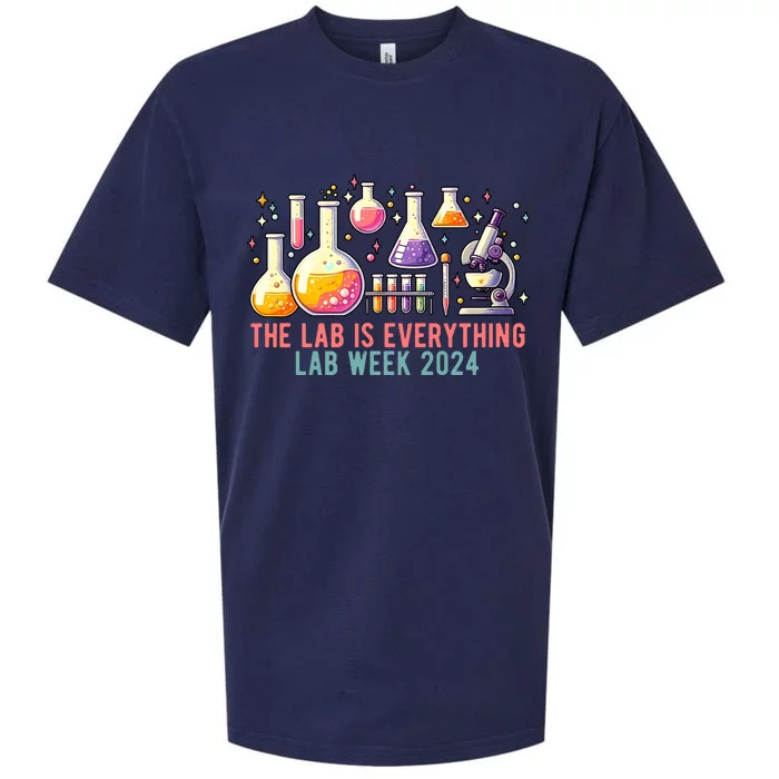 The Lab Is Everything Lab Week 2024 Sueded Cloud Jersey T-Shirt